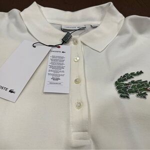 Men’s ,off white Lacoste polo short sleeve shirt